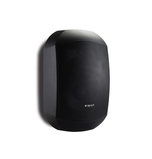 Apart MASK4CT-BL Двухполоcный влагозащищенный настенный громкоговоритель с инновационным креплением ClickMount, 20-10-5-2,5W/100V, 70W/16Ω, 80-20000, IP64, 238x144x144. - Звуковое и световое оборудование, музыкальные инструменты.